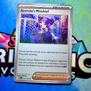 acerola’s mischief (113/132) - uncommon — pokémon: mega evolutions